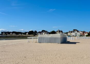 Au Pouliguen, les Bains du Nau en chantier