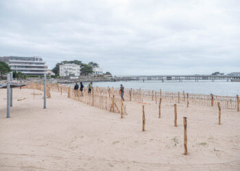 Pornichet renforce la dune du port d’échouage pour mieux résister aux tempêtes