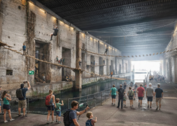 Jean-Jacques Vivier présente le projet de base Jump à Saint-Nazaire